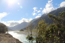 the most beautiful scenery on the way to milford sound